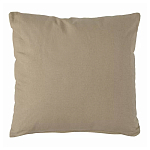 Подушка декоративная хлопковая бежевого цвета с абстрактным принтом Elysian Flow Sand варинант исполнения - 2 | Loft Concept в Новосибирске