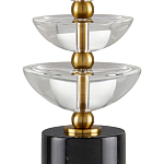 Настольная лампа с чашеобразными дисками на корпусе Glowing Waterfall варинант исполнения - 1 | Loft Concept в Новосибирске