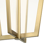  Подвесной светильник золотого цвета в форме фонаря Kichler варинант исполнения - 2 | Loft Concept в Новосибирске