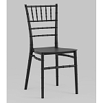 Стул Chiavari пластик черный варинант исполнения - 1 | Loft Concept в Новосибирске