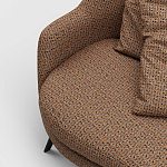 Мебельная ткань Шенилл терракотовый цвет 142 см T4-58 варинант исполнения - 4 | Loft Concept в Новосибирске