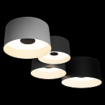 Потолочный светильник с 4-мя цилиндрическими абажурами белого серого и черного цвета Urban Dome варинант исполнения - 4 | Loft Concept в Новосибирске