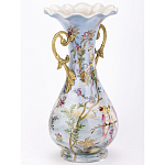 Ваза фарфоровая с попугаями Gaya варинант исполнения - 5 | Loft Concept в Новосибирске