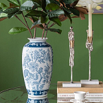 Ваза с синим цветочным орнаментом Blue & White Ornament  варинант исполнения - 5 | Loft Concept в Новосибирске