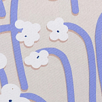 Подушка декоративная с цветочным принтом Blossom Essence Lily варинант исполнения - 3 | Loft Concept в Новосибирске