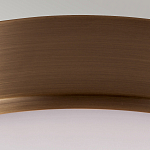 Потолочный светильник круглой формы с белым выпуклым матовым плафоном Feiss варинант исполнения - 3 | Loft Concept в Новосибирске