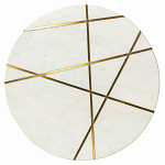 Кофейный столик с мраморной столешницей Sleeve варинант исполнения - 4 | Loft Concept в Новосибирске