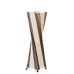 Торшер из перламутра на металлическом каркасе Indonesian Wave варинант исполнения - 3 | Loft Concept в Новосибирске