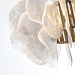 Люстра с декором в виде крупных рельефных лепестков 80 см Ethereal Bloom варинант исполнения - 6 | Loft Concept в Новосибирске