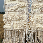 Вязанное панно для ресторана WINTER варинант исполнения - 1 | Loft Concept в Новосибирске