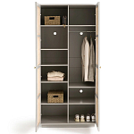 Шкаф с двумя дверцами из плетеного ротанга Tomio Wicker Furniture варинант исполнения - 5 | Loft Concept в Новосибирске