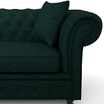 Мебельная ткань Шенилл темно-зеленый цвет 138 см T4-36 варинант исполнения - 8 | Loft Concept в Новосибирске