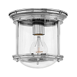 Потолочный светильник для ванных комнат с цилиндрическим стеклянным плафоном и одной лампой Hinkley варинант исполнения - 13 | Loft Concept в Новосибирске