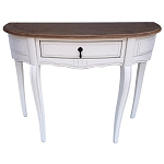 Деревянная консоль с ящиком в стиле прованс Montmartre Provence Connsole Table варинант исполнения - 1 | Loft Concept в Новосибирске