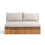 Двухместный диван для сада Acacia варинант исполнения - 2 | Loft Concept в Новосибирске