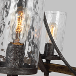 Люстра с цилиндрическим плафонами из толстого волнистого стекла в индустриальном стиле Feiss варинант исполнения - 17 | Loft Concept в Новосибирске