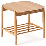 Приставной стол из массива дуба Reyer Side Table варинант исполнения - 1 | Loft Concept в Новосибирске