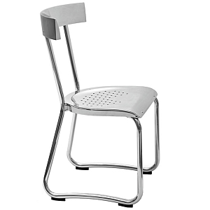 Дизайнерский стул из алюминия Gio Ponti D.235.1 Chair