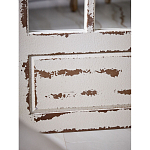 Зеркало-окно с эффектом старения в венецианском стиле Venetian White Mirror варинант исполнения - 4 | Loft Concept в Новосибирске