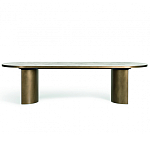 Дизайнерский рабочий стол из металла BLEVIO Table варинант исполнения - 9 | Loft Concept в Новосибирске