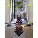 Дизайнерский торшер в виде пальмы Poltronova Sanremo Floor Lamp варинант исполнения - 3 | Loft Concept в Новосибирске