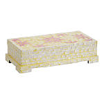 Шкатулка Oceane Bone Inlay Yellow варинант исполнения - 1 | Loft Concept в Новосибирске