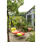 Дизайнерское разноцветное кресло на металлическом каркасе с подставкой для ног Poltronova Plasma Armchair варинант исполнения - 9 | Loft Concept в Новосибирске