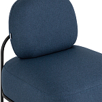 Кресло в синей рогожке COLOR BLOCK варинант исполнения - 6 | Loft Concept в Новосибирске