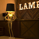 Лампа MANNEQUIN LAMP с абажуром руки на талии варинант исполнения - 5 | Loft Concept в Новосибирске