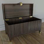 Большой дизайнерский Сундук Elsa Dreams Walnut варинант исполнения - 2 | Loft Concept в Новосибирске