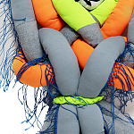 Кукла из одежды и павлопосадских платков Rusalka Blue Jeans 2 варинант исполнения - 3 | Loft Concept в Новосибирске