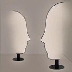 Напольный светильник Профиль Лица Face Contour варинант исполнения - 1 | Loft Concept в Новосибирске