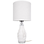 Настольная лампа керамическая бежевая Amazonia варинант исполнения - 3 | Loft Concept в Новосибирске