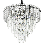 Хрустальная люстра Harmonica Crystal Chrome Chandelier 10 варинант исполнения - 1 | Loft Concept в Новосибирске