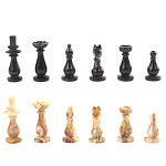 Шахматы настольные из натурального камня Оникс Decorative Thematic Chess варинант исполнения - 4 | Loft Concept в Новосибирске