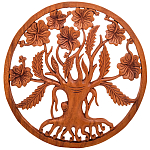 Панно из дерева Foliage Panel With Trees варинант исполнения - 1 | Loft Concept в Новосибирске