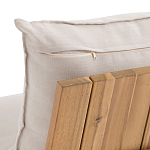 Двухместный диван для сада Acacia варинант исполнения - 6 | Loft Concept в Новосибирске