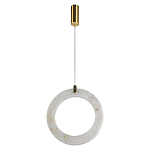 Подвесной светильник в форме кольца Cryptocrystalline Stone варинант исполнения - 7 | Loft Concept в Новосибирске