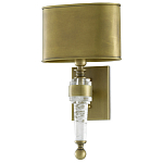 Бра с овальным абажуром на прозрачном основании Masculinity варинант исполнения - 3 | Loft Concept в Новосибирске