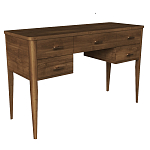 Стол письменный из массива бука Tasteful Furniture варинант исполнения - 1 | Loft Concept в Новосибирске