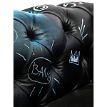 Кресло "Баския и Уорхол" Basquiat Warhol graffiti chair натуральная кожа варинант исполнения - 8 | Loft Concept в Новосибирске