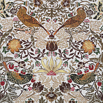 Мебельная ткань Гобелен William Morris кофейный цвет N 1114 варинант исполнения - 7 | Loft Concept в Новосибирске