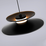 Подвесной светильник черного цвета из металла Obsidian Touch варинант исполнения - 4 | Loft Concept в Новосибирске