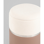 Пуф Mauldine с ящиком светло-коричневый с экокожей варинант исполнения - 3 | Loft Concept в Новосибирске