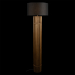 Торшер с металлическим золотым трубчатым основанием Fulgurite варинант исполнения - 3 | Loft Concept в Новосибирске