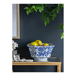 Чаша белая с синим цветочным узором Chino Dishes варинант исполнения - 4 | Loft Concept в Новосибирске