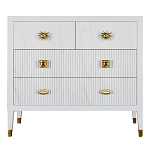 Бельевой Комод с 4 ящиками Elsa Dreams White варинант исполнения - 6 | Loft Concept в Новосибирске