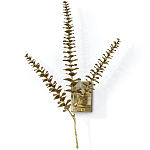 Бра Brass Eucalyptus Branches Lighting Wall Lamp варинант исполнения - 1 | Loft Concept в Новосибирске