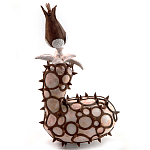 Статуэтка для интерьера коричневый фрукт Pandora Tropical Fruit 21 варинант исполнения - 3 | Loft Concept в Новосибирске