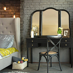 Туалетный столик Stylish Black варинант исполнения - 2 | Loft Concept в Новосибирске